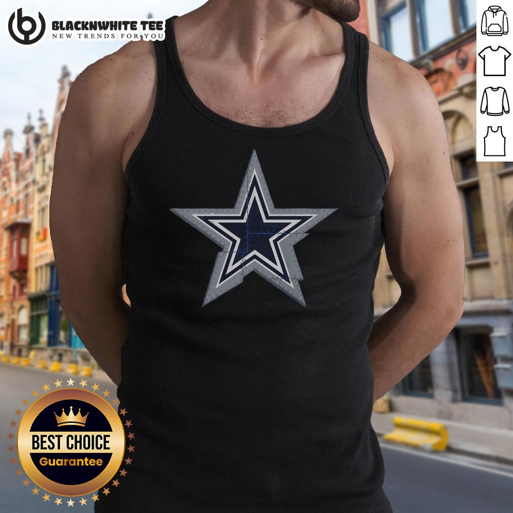 Official Dallas Cowboys Rivet Logo T-Shirt - Image 4