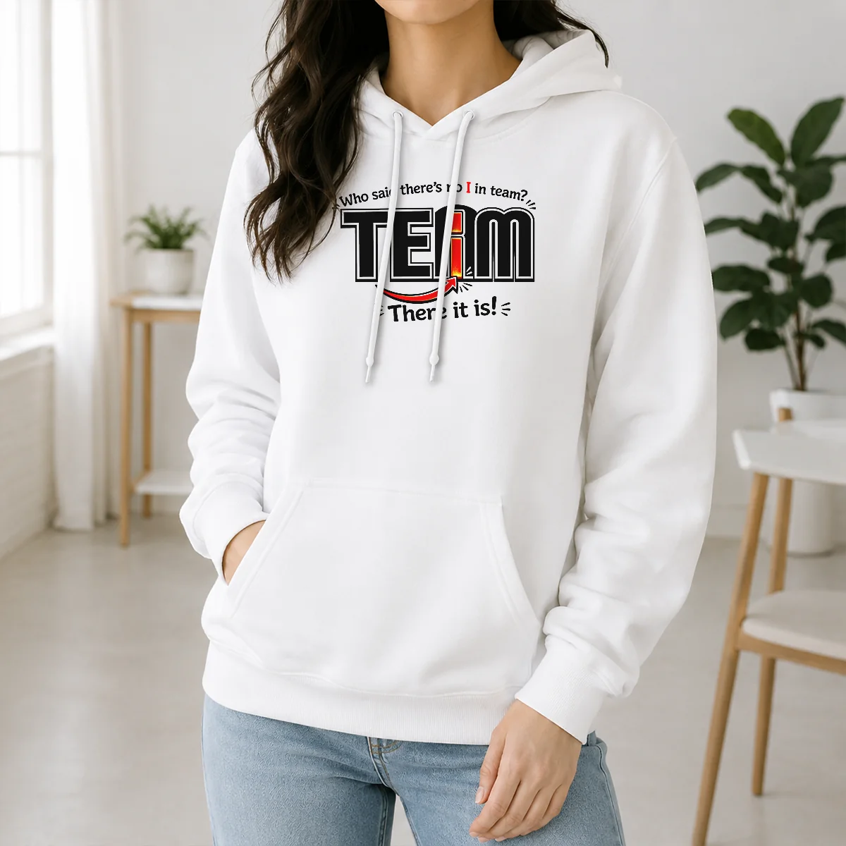 Official WHO Said There's No I In Team Shirt - Image 7