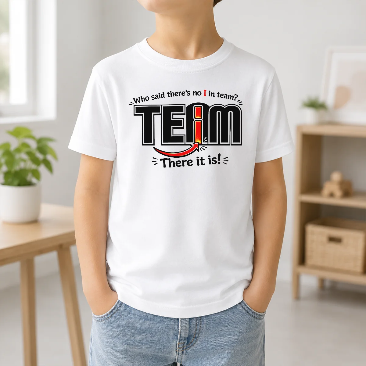 Official WHO Said There's No I In Team Shirt - Image 9
