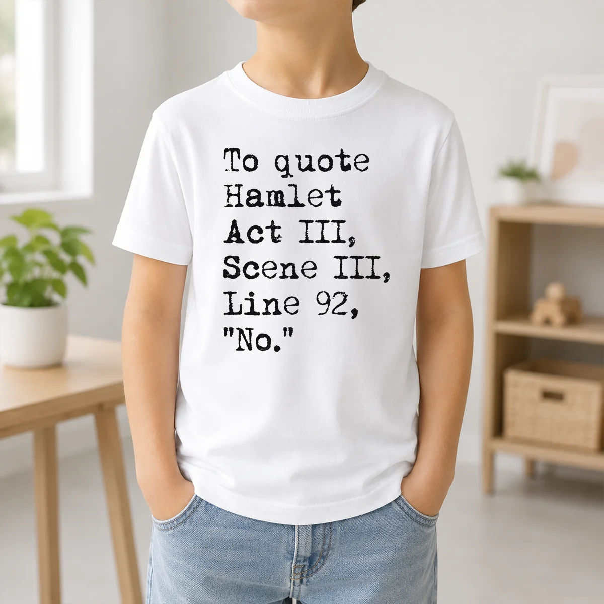 Premium To Quote Hamlet Act III Scene III Line 92 No Shirt - Image 9