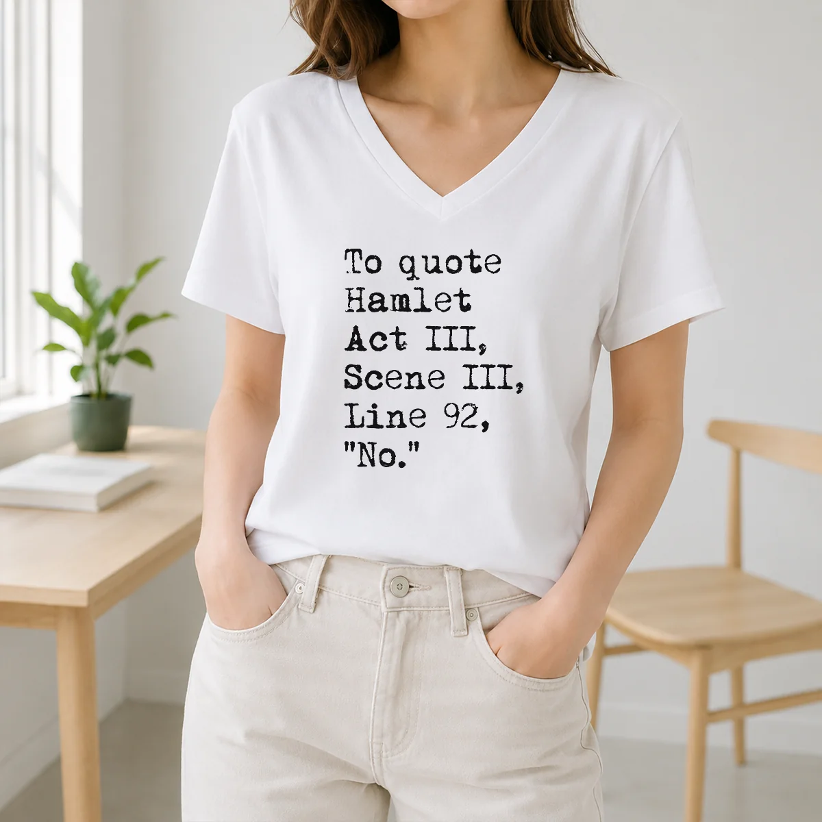 Premium To Quote Hamlet Act III Scene III Line 92 No Shirt - Image 2
