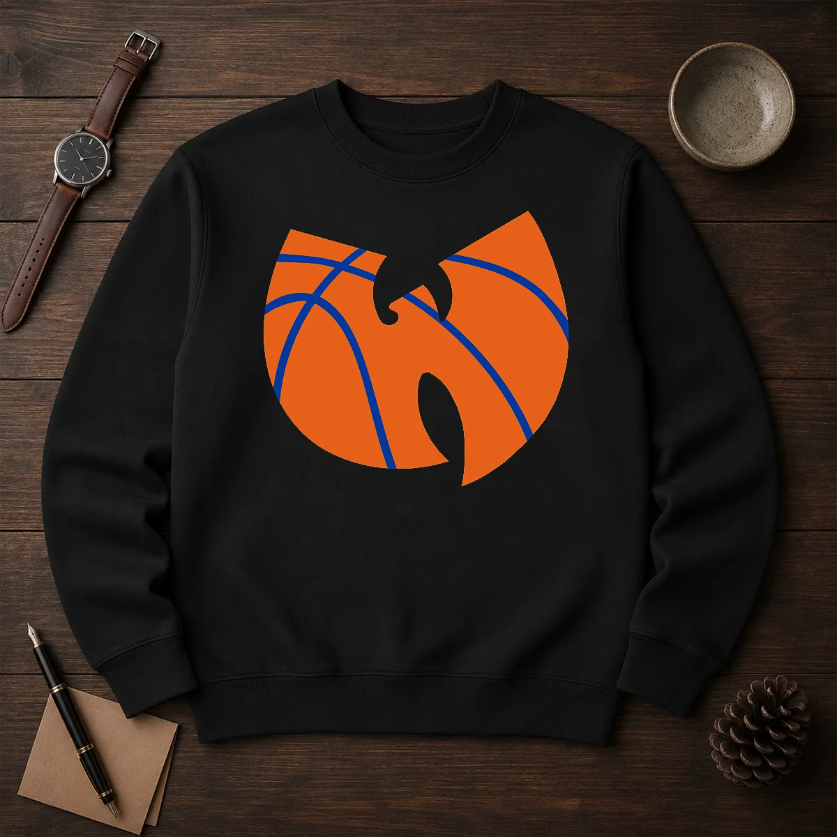 Premium Wu Tang Clan X New York Knicks Logo Shirt - Image 7