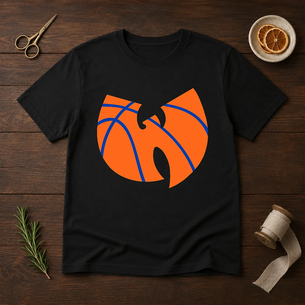 Premium Wu Tang Clan X New York Knicks Logo Shirt