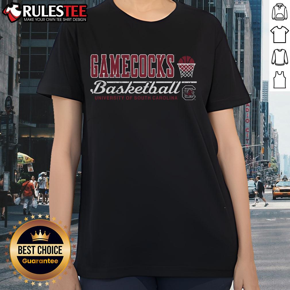 Awesome South Carolina Gamecocks Vintage Basketball T-Shirt - Image 3
