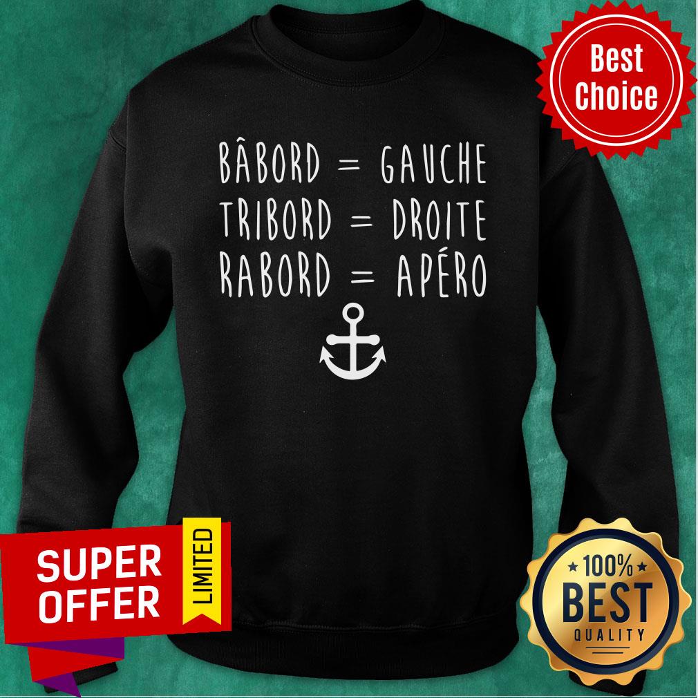 Babord Gauche Tribord Droite Rabord Apero Shirt - Image 5