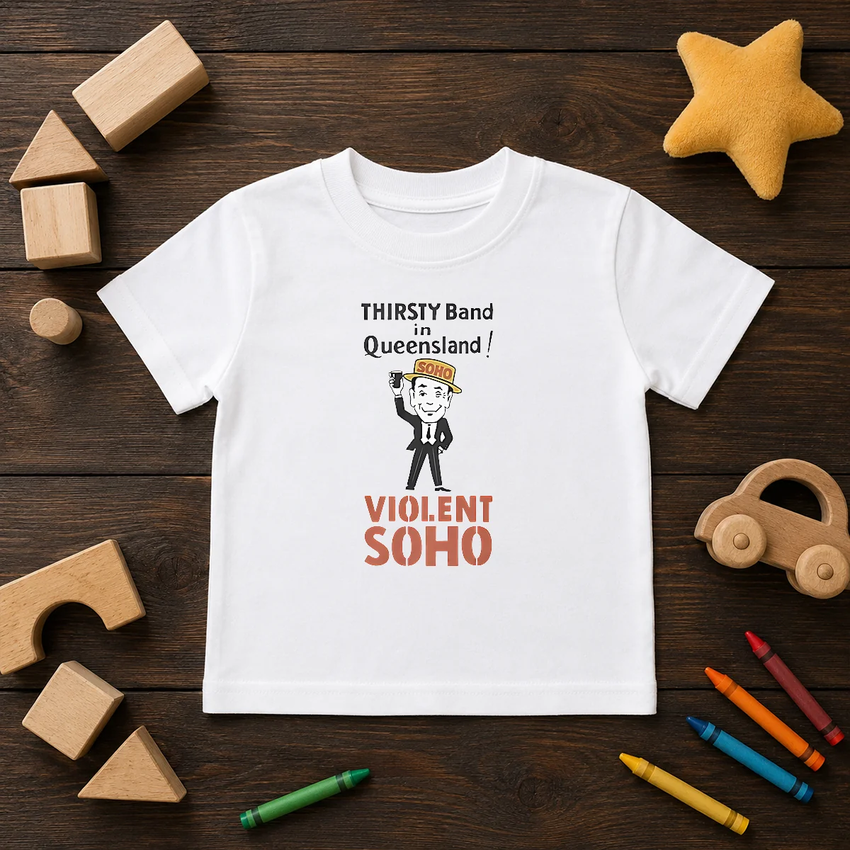 Funny Violent Soho Mr Soho Thirsty Band Queensland Shirt - Image 9