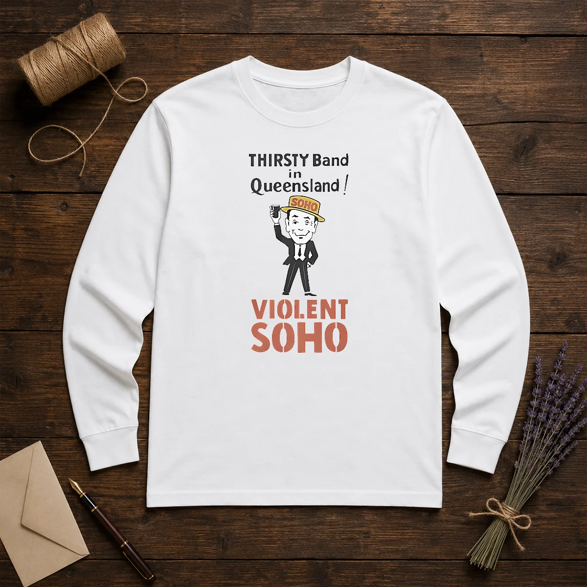 Funny Violent Soho Mr Soho Thirsty Band Queensland Shirt - Image 5