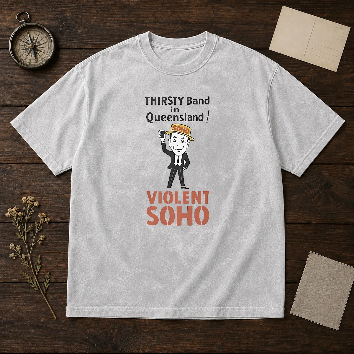 Funny Violent Soho Mr Soho Thirsty Band Queensland Shirt - Image 8