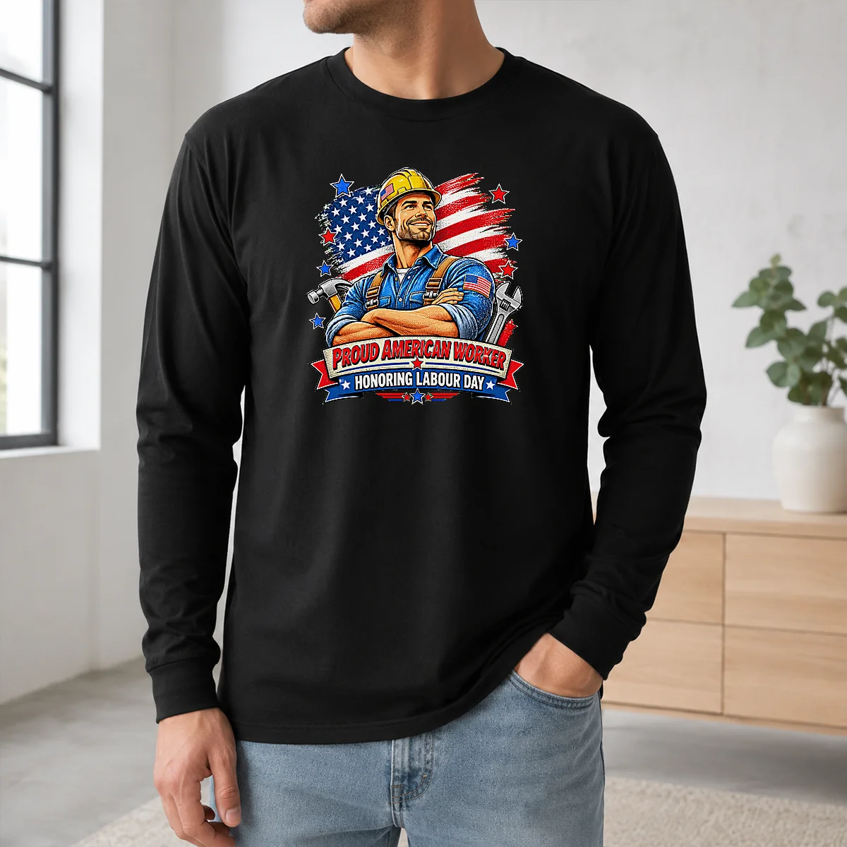 Good Original American Labour Day Celebration Vintage Shirt - Image 5