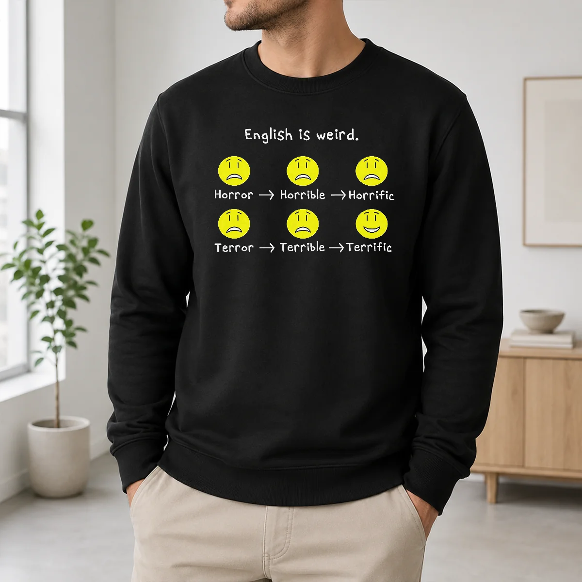 Nice Pretty English Is Weird Geek Shirt - Image 6