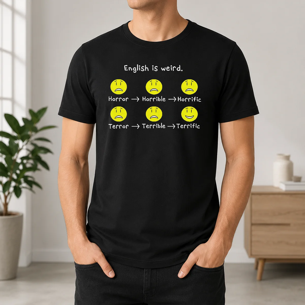 Nice Pretty English Is Weird Geek Shirt