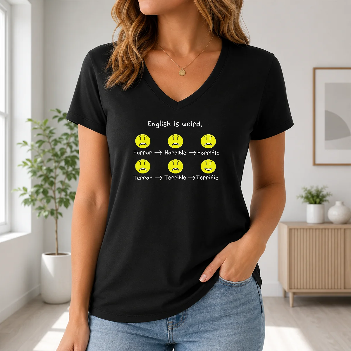 Nice Pretty English Is Weird Geek Shirt - Image 2