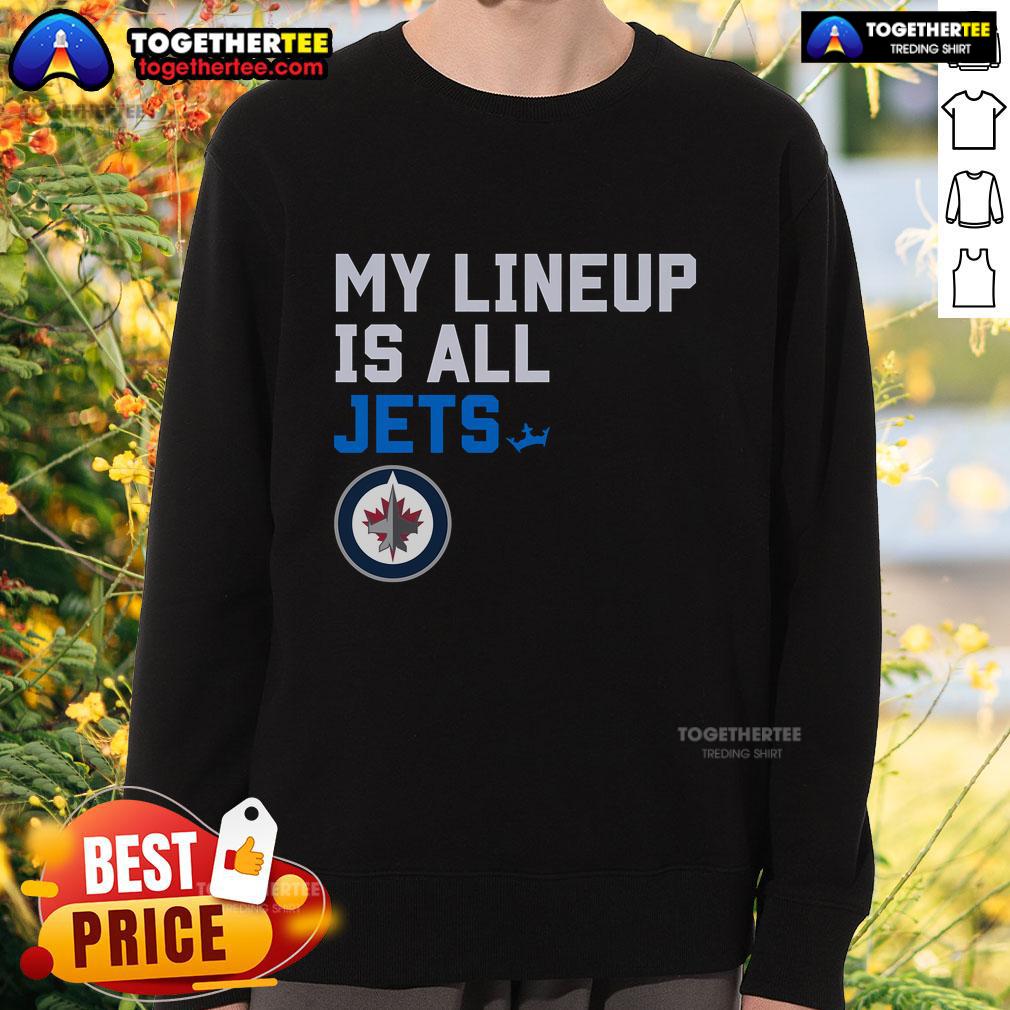 Nice Winnipeg Jets My Lineup T-Shirt - Image 5