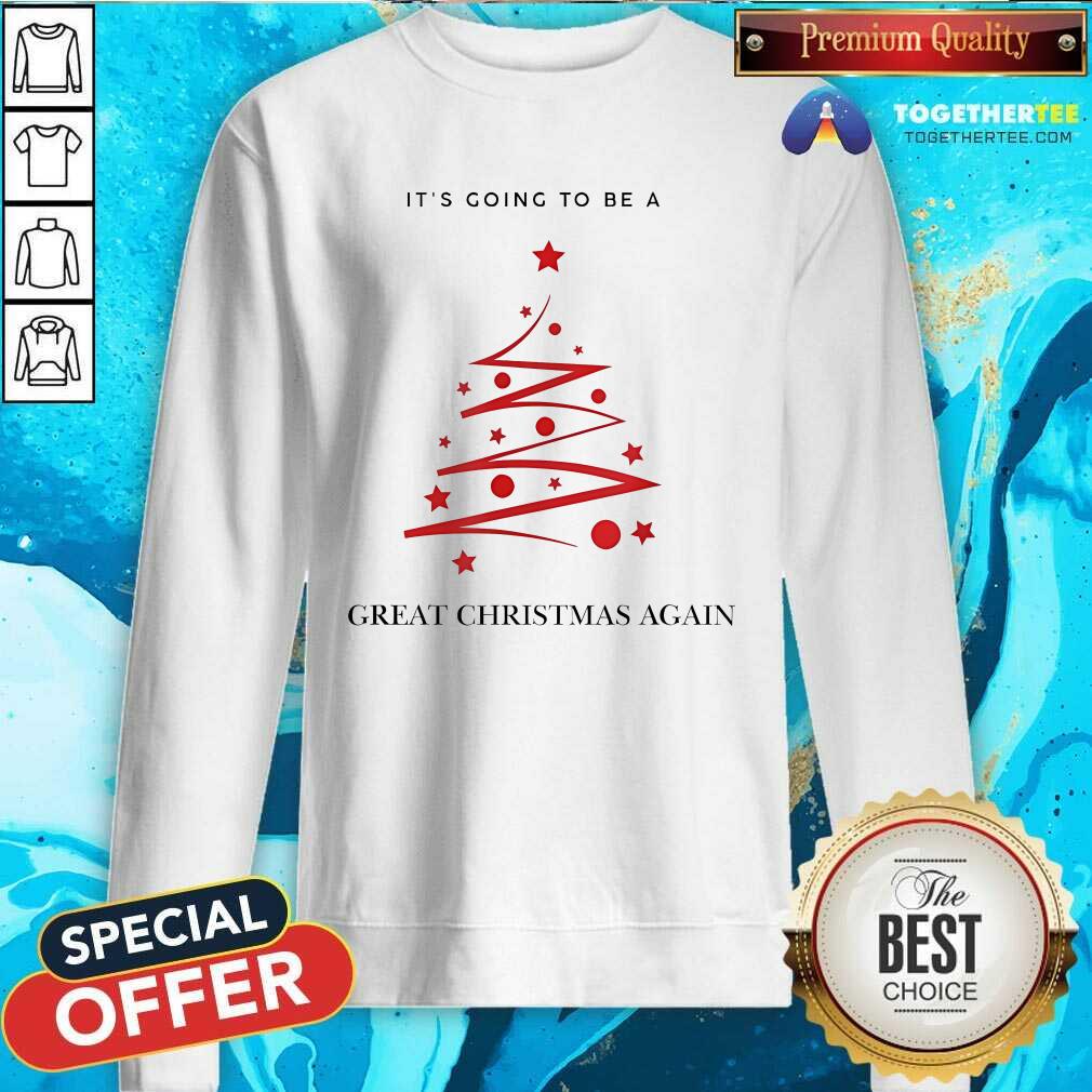 Premium Trump Christmas 2024 It's Going To Be A Great Christmas Again T-Shirt - Image 4