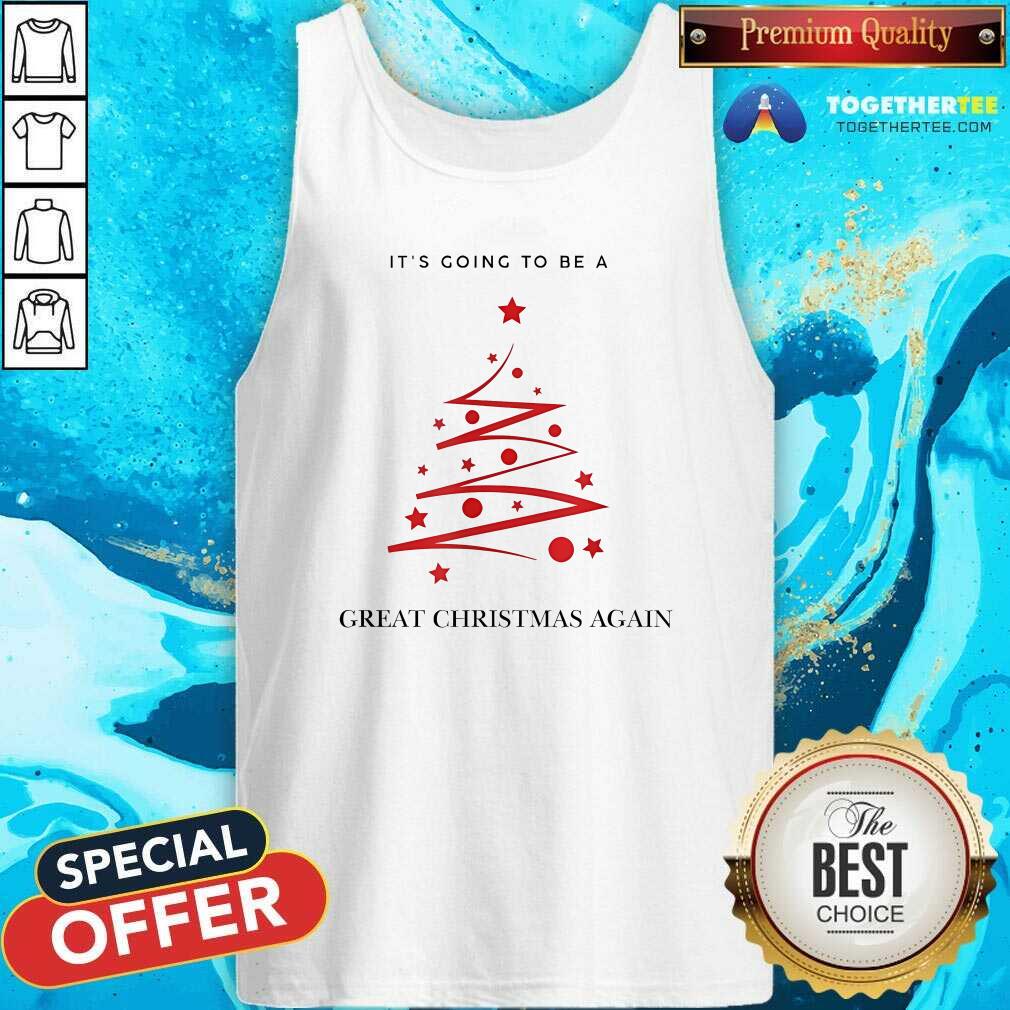 Premium Trump Christmas 2024 It's Going To Be A Great Christmas Again T-Shirt - Image 3
