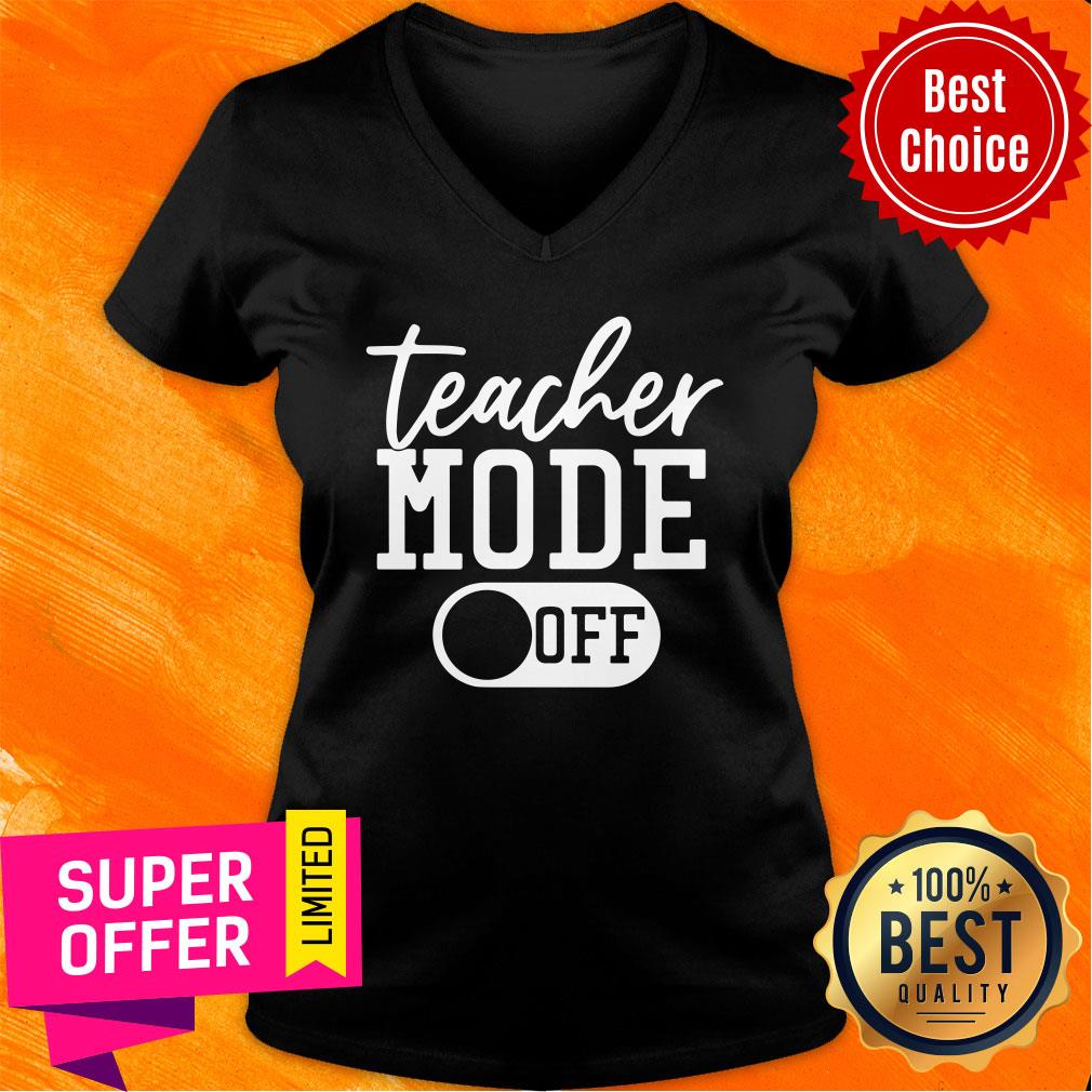 Awesome Teacher Mode Off Shirt - Image 2