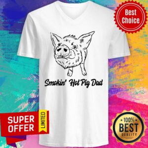 Alternative view of Premium Pig Smokin Hot Pig Dad Shirt