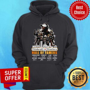 Alternative view of Top Pittsburgh Steelers Hall Of Famers Signatures Shirt
