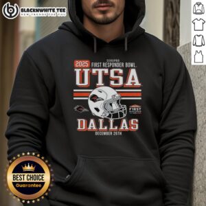 Alternative view of Nice UTSA Roadrunners 2025 First Responder Bowl Bound T-Shirt