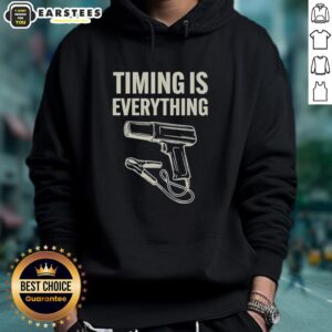 Alternative view of Awesome Timing Is Everything Funny T-Shirt