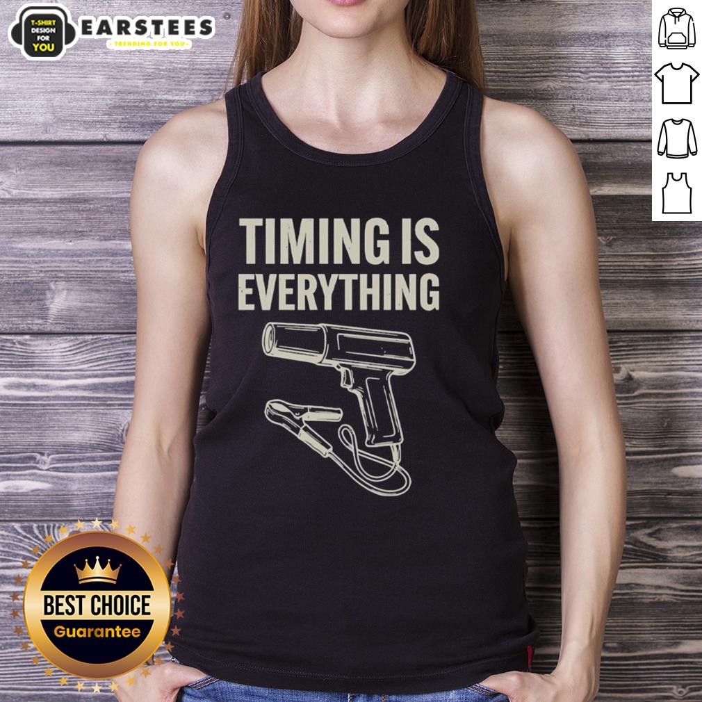 Awesome Timing Is Everything Funny T-Shirt - Image 4