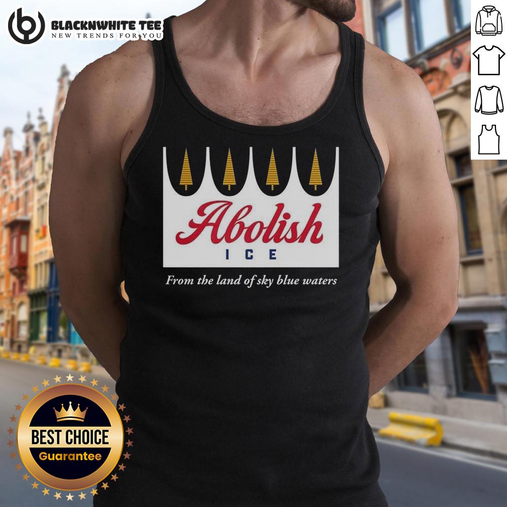 Nice Abolish Ice From The Land Of Sky Blue Waters T-Shirt - Image 4
