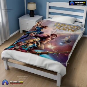 Alternative view of Official Treasure Planet Movie Poster Blanket Fleece Customized Blanket