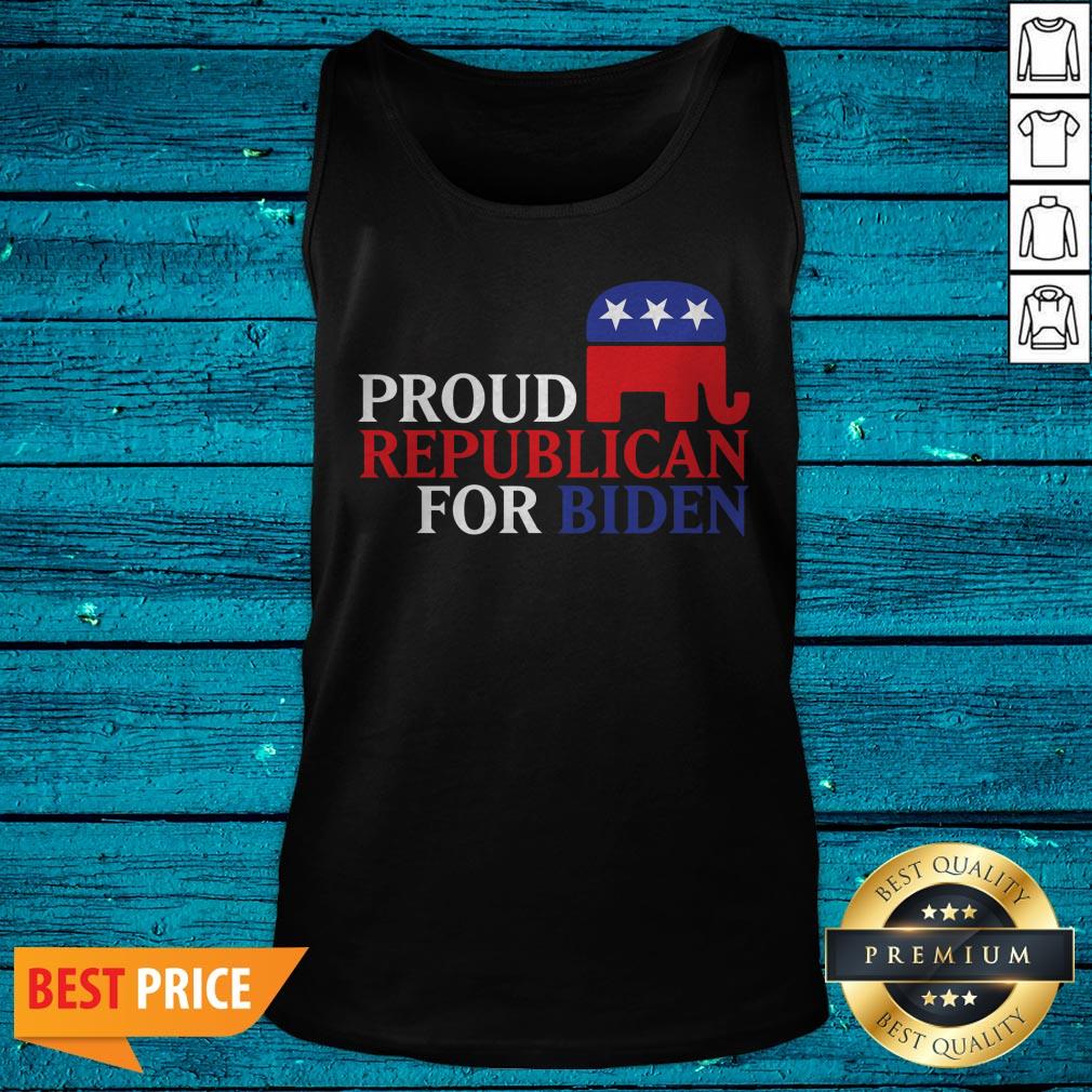Proud Republican For Biden Shirt - Image 5
