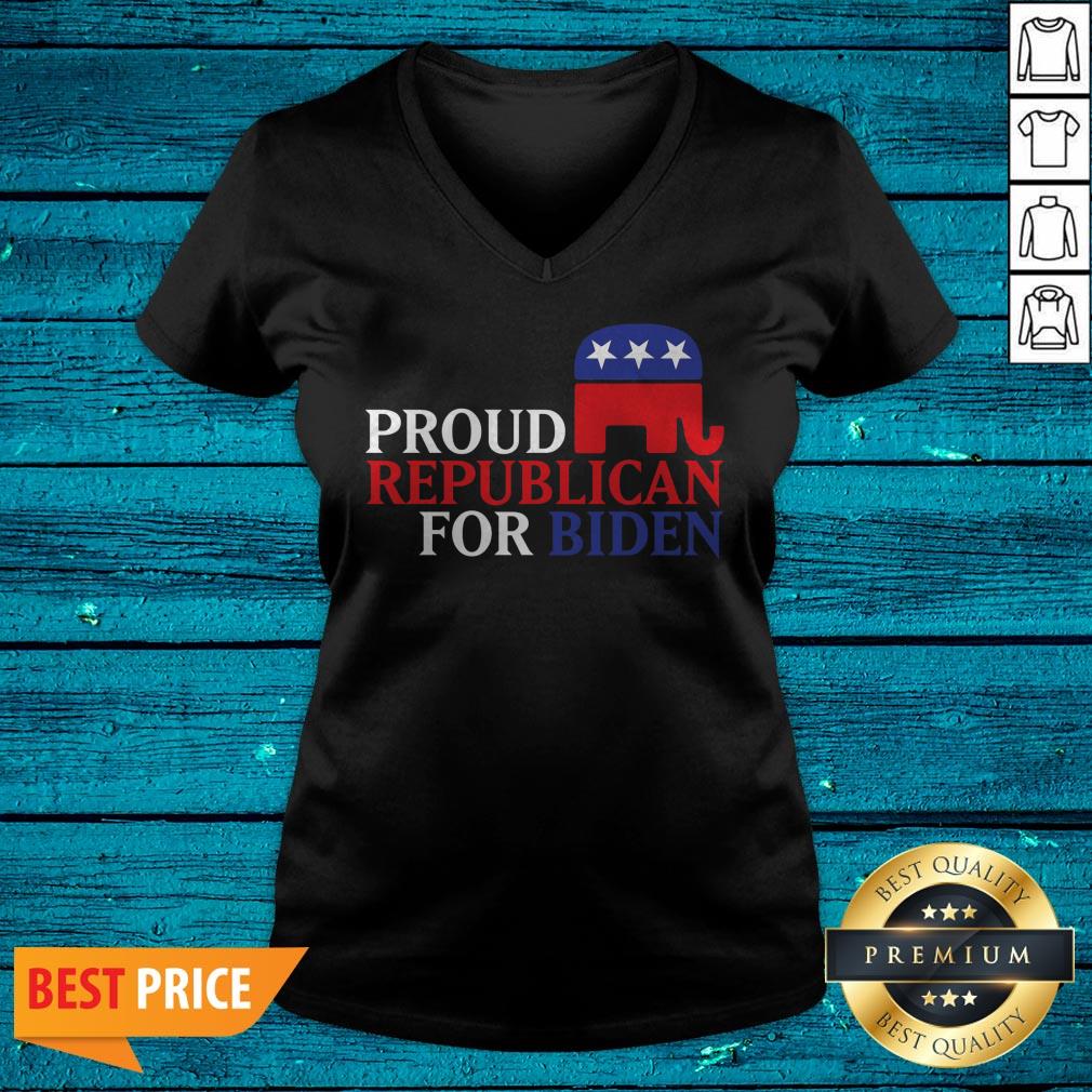 Proud Republican For Biden Shirt - Image 4