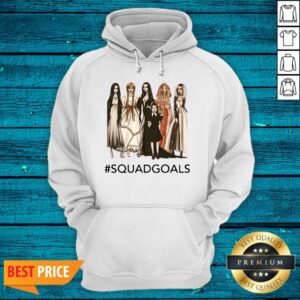 Alternative view of Squad Goals Samara, Annabelle Morticia Halloween Shirt