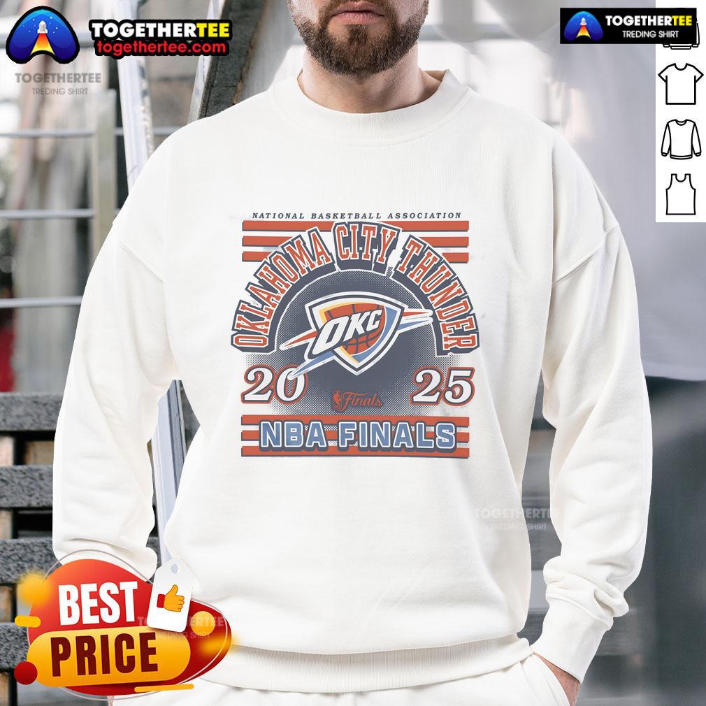 Nice Oklahoma City Thunder NBA Finals National Basketball Association 2025 T-Shirt - Image 5