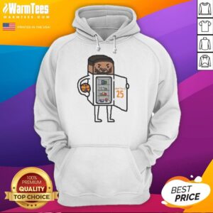 Alternative view of Premium Mikal Bridges New York Knicks Too Cold Nba Paint T-Shirt