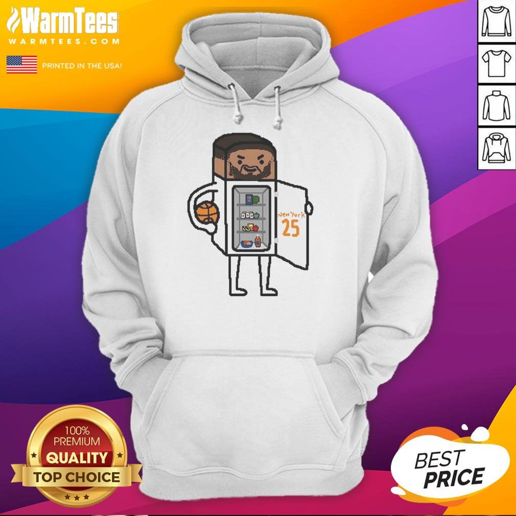 Premium Mikal Bridges New York Knicks Too Cold Nba Paint T-Shirt - Image 2