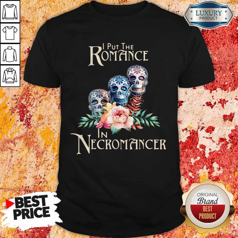 Good Necromancer Halloween Undead Skulls And Roses Shirt