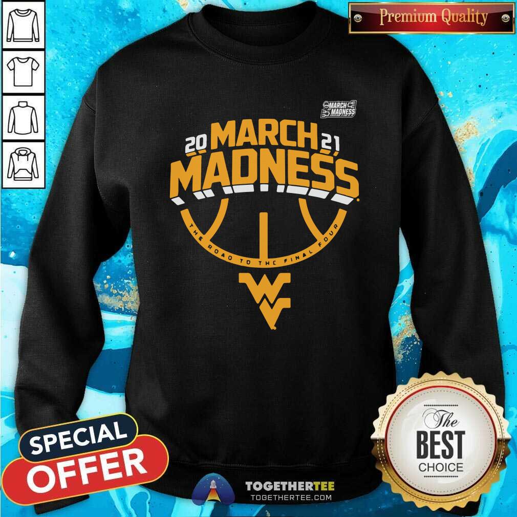 Premium West Virginia Mountaineers 2021 March Madness Bound Ticket Shirt - Image 2