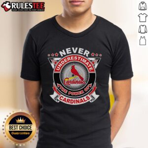 Awesome Never Underestimate The Power Of Cardinals T-Shirt