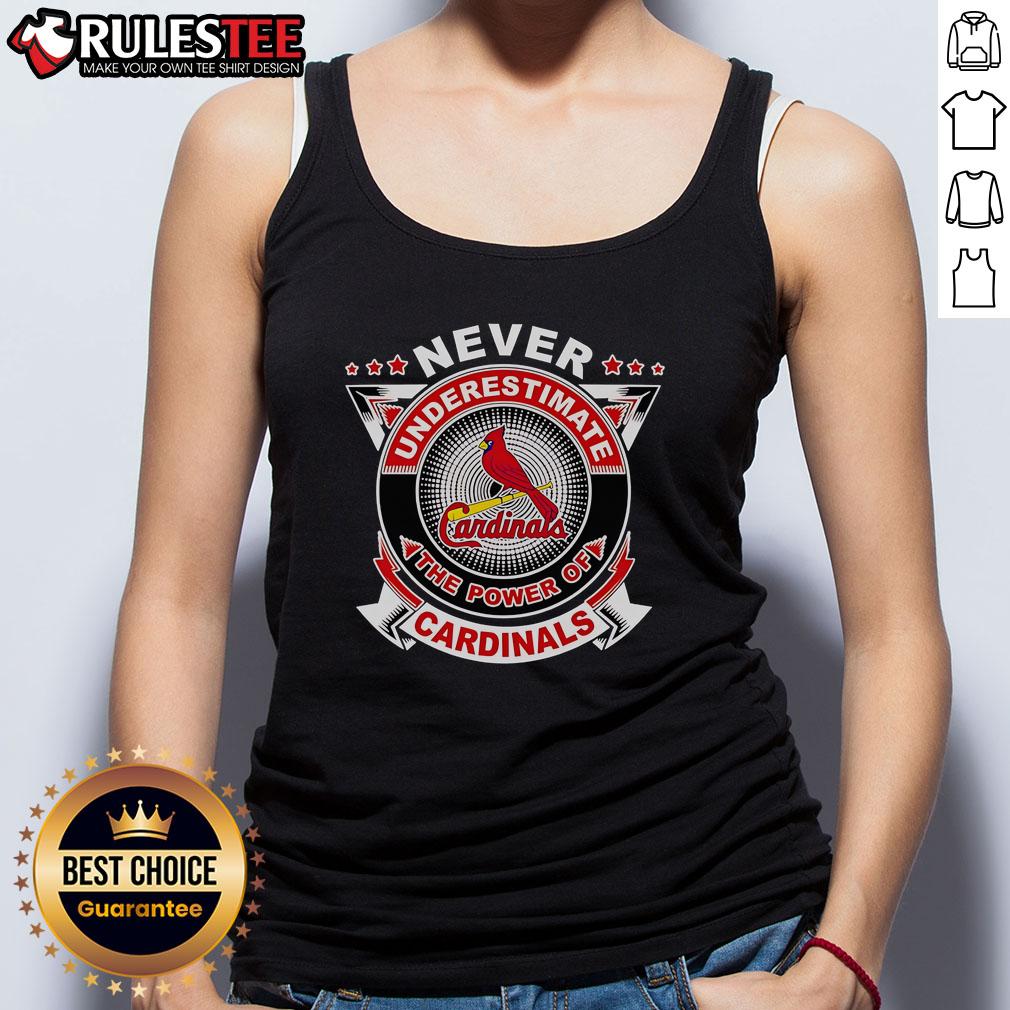Awesome Never Underestimate The Power Of Cardinals T-Shirt - Image 4