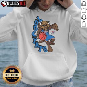 Alternative view of Awesome Oklahoma City Thunder Stadium Essentials NBA X Staycool Mascot T-Shirt