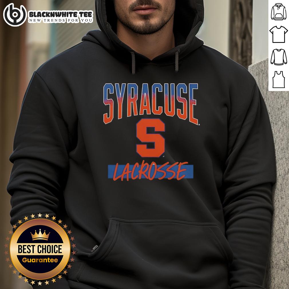 Awesome Syracuse Orange X Lacrosse Hype Logo Vintage T-Shirt - Image 2