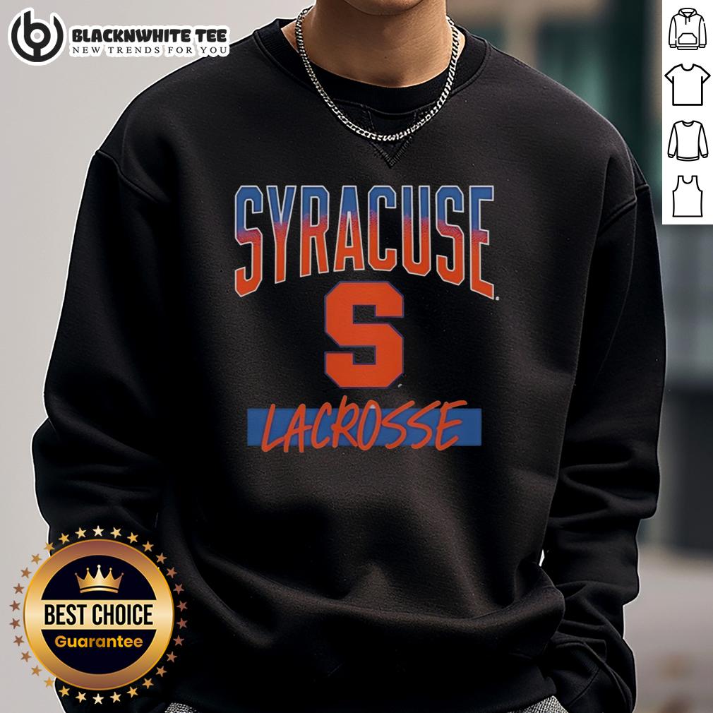 Awesome Syracuse Orange X Lacrosse Hype Logo Vintage T-Shirt - Image 5