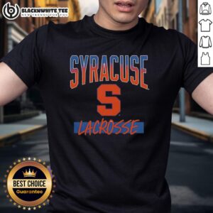 Awesome Syracuse Orange X Lacrosse Hype Logo Vintage T-Shirt