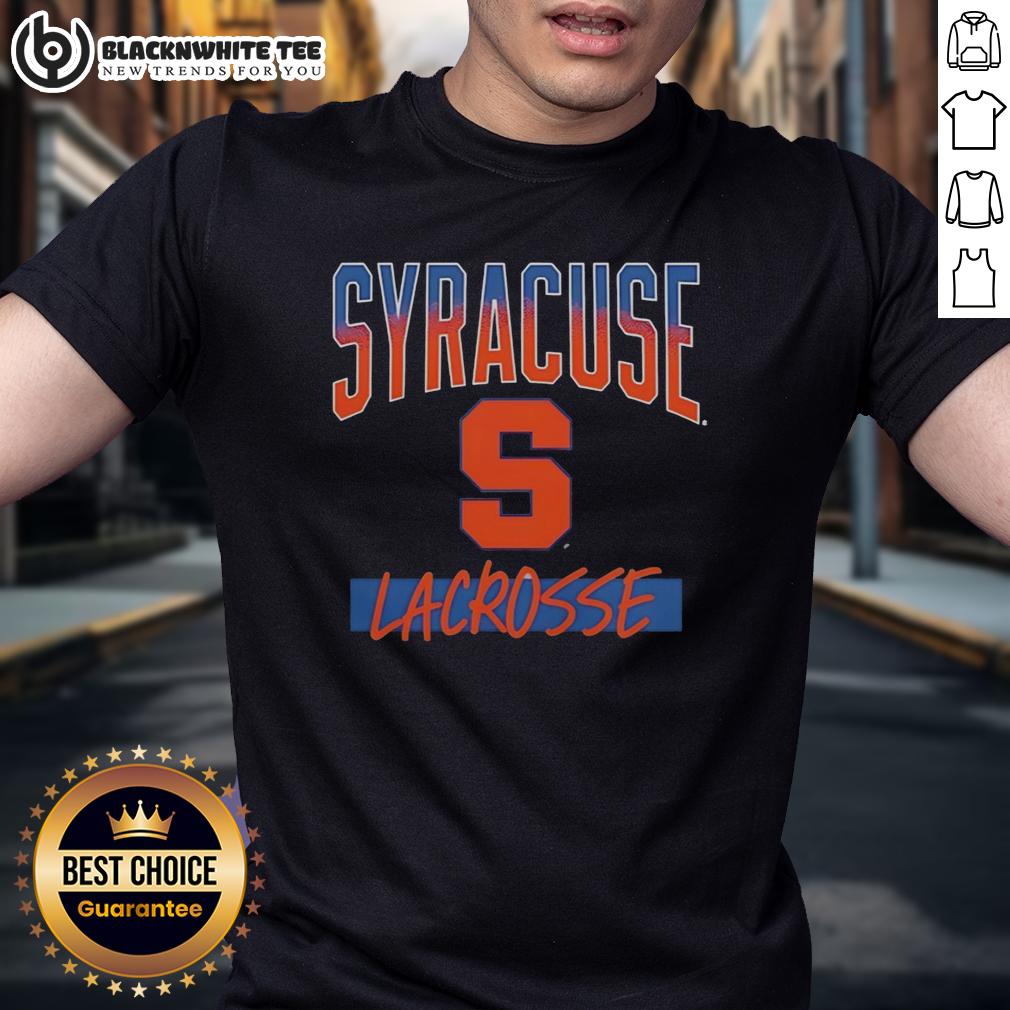 Awesome Syracuse Orange X Lacrosse Hype Logo Vintage T-Shirt