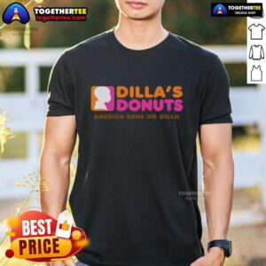 Top Dilla's Donuts America Runs On Dilla T-Shirt