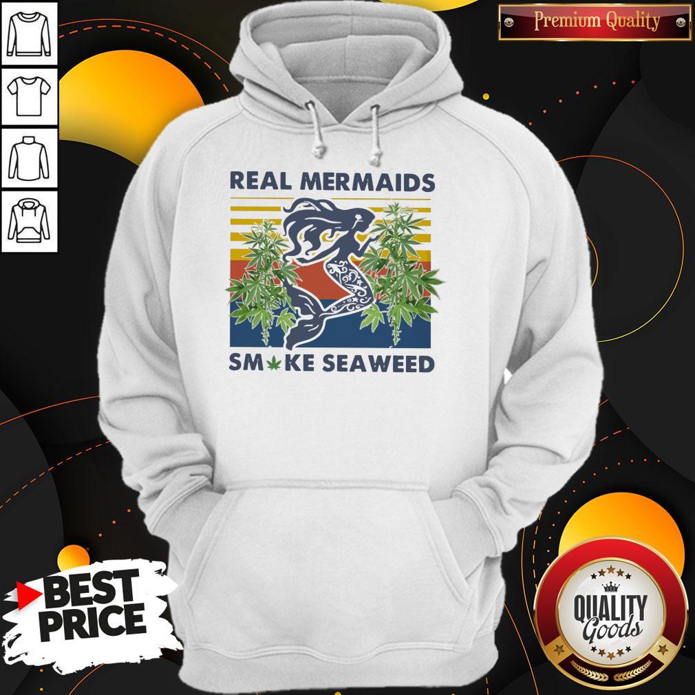 Real Mermaids Smoke Seaweed Vintage Shirt - Image 2