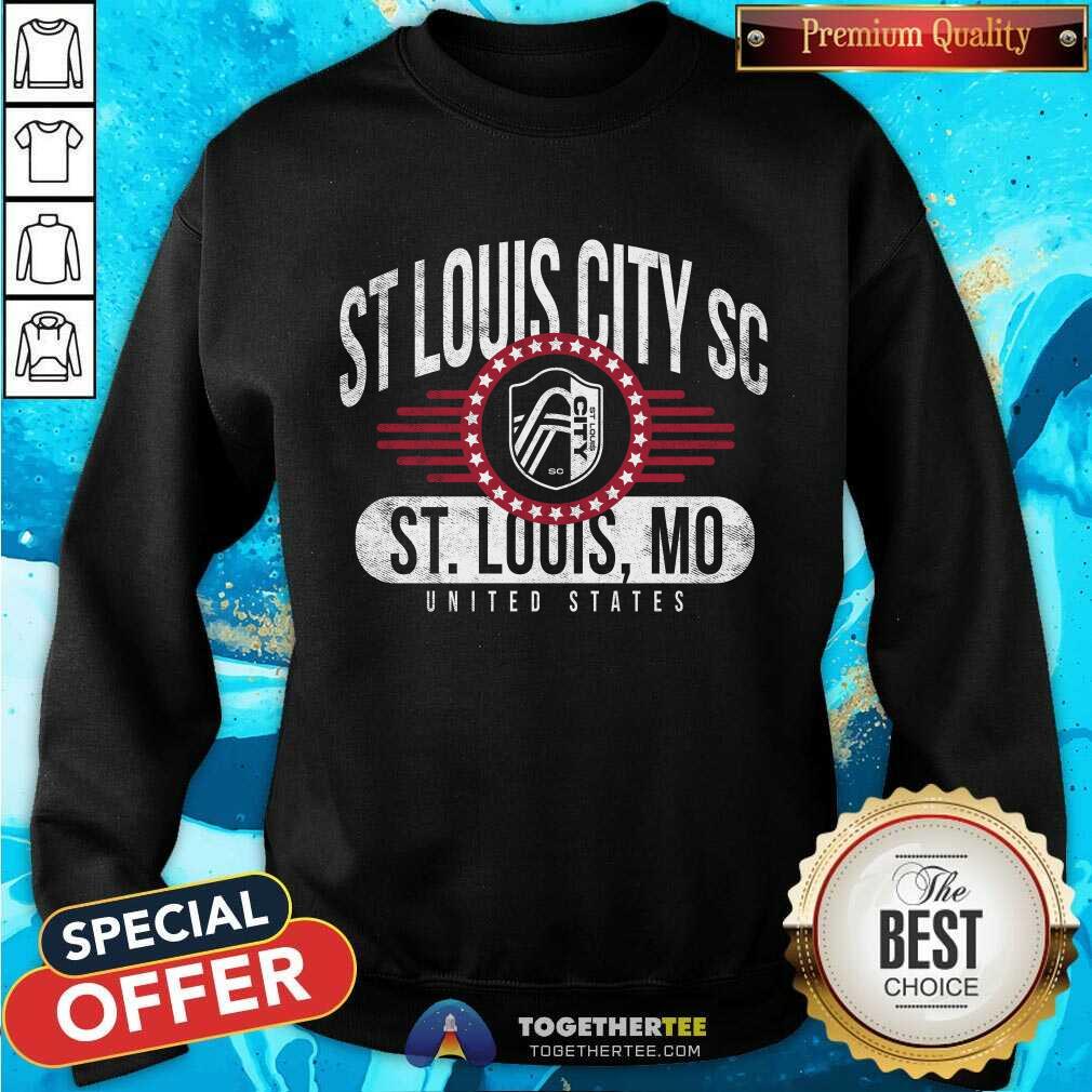 Nice St. Louis City SC Badge Of Honor T-Shirt - Image 5