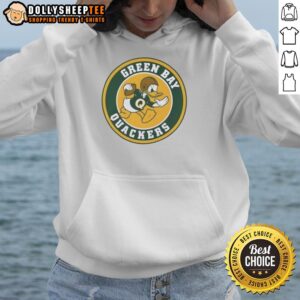 Alternative view of Nice Disney Green Bay Quackers Pro Football Spoof T-Shirt