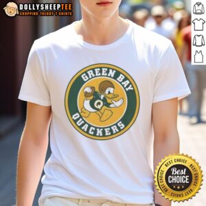 Nice Disney Green Bay Quackers Pro Football Spoof T-Shirt