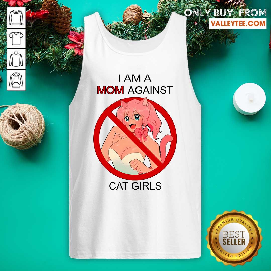Wicked I Am A Mom Against Cat Girls Shirt - Image 2