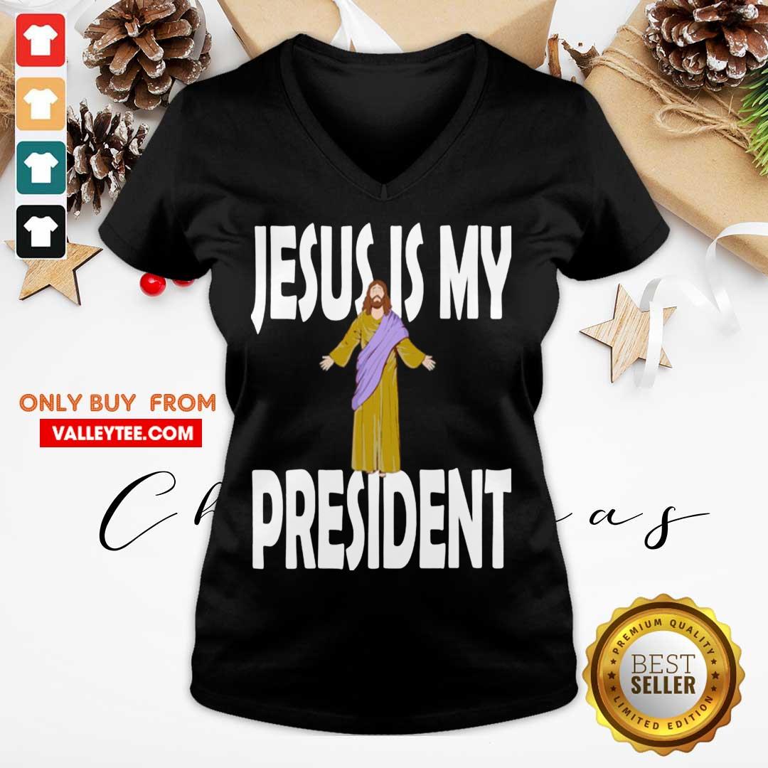 Good Quality Jesus Is My President Shirt - Image 3