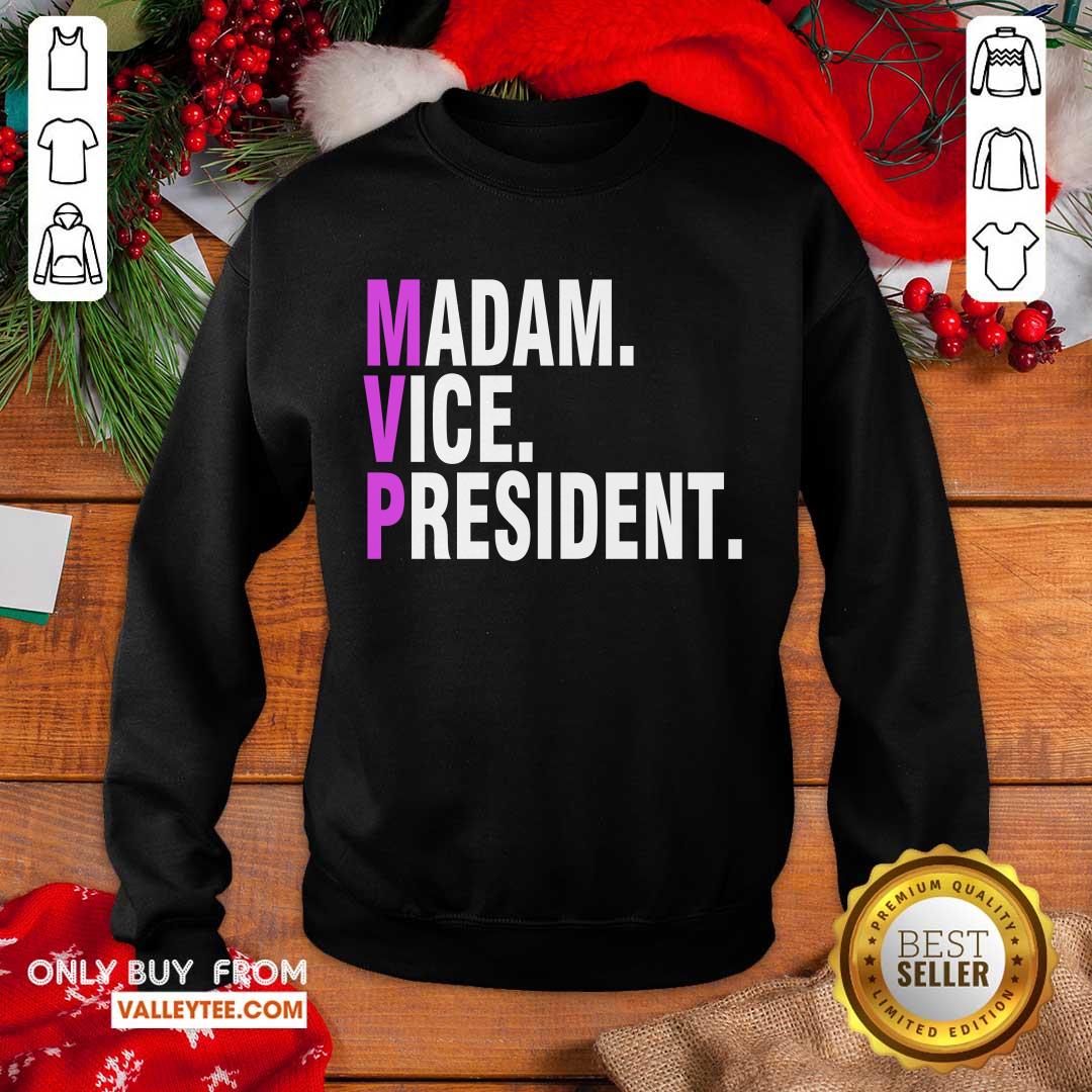 Great Mvp Madam Vice President Kamala Harris 2021 Political Shirt - Image 5